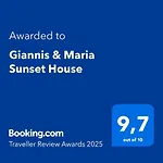 Nyaraló Giannis & Maria Sunset House