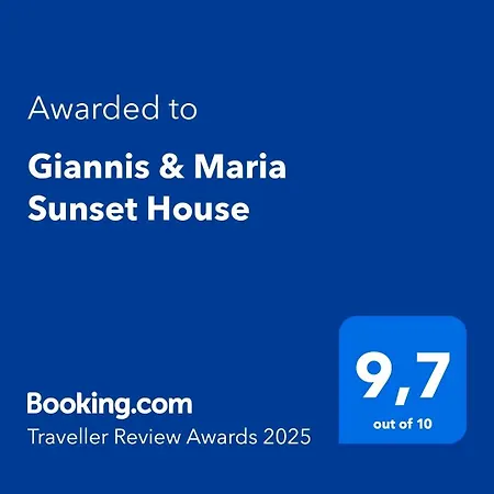 Case de vacanță Giannis & Maria Sunset House