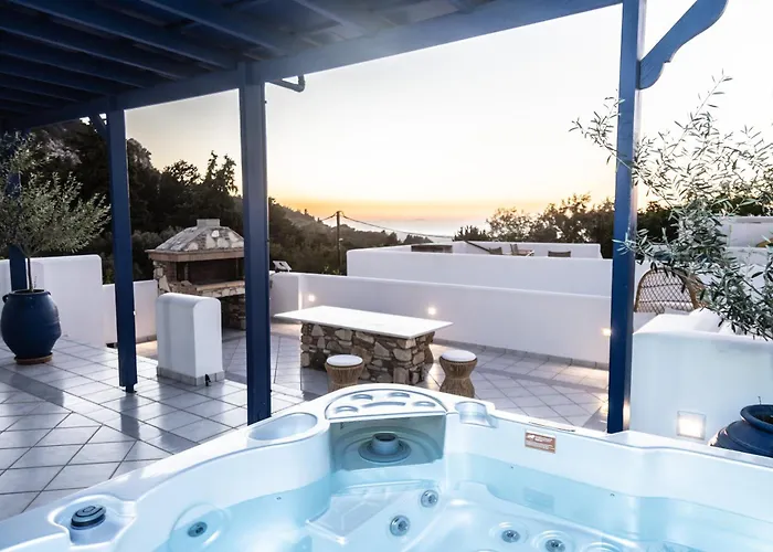 펜션 Giannis & Maria Sunset House Lagoudi Zia